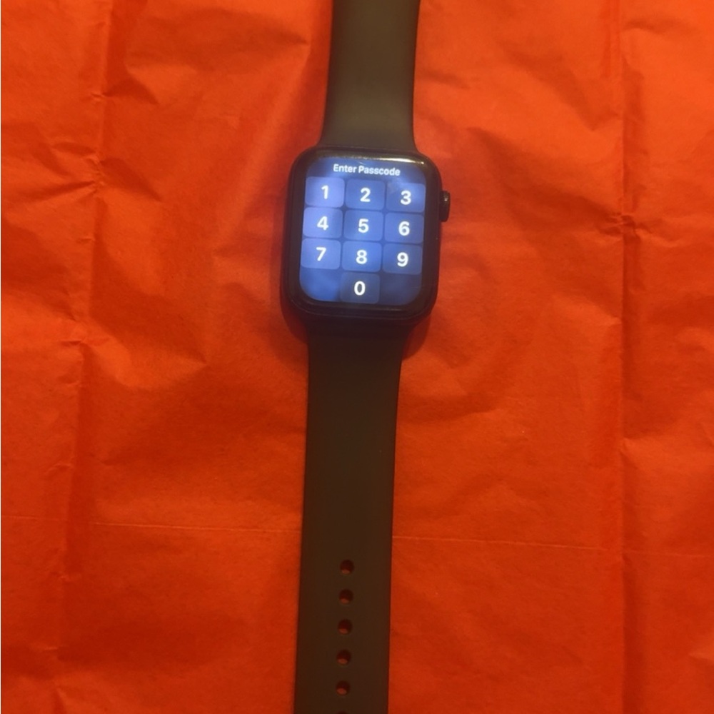Apple Smartwatch with Black Band